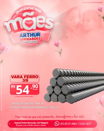 VARA DE FERRO 3/8 