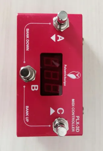 Controlador Midi Pulsatrix PLX-3D - Ampero Boss VTR HX