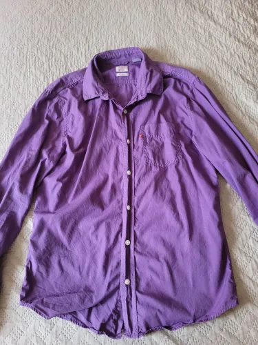 Camisa social roxa Levi's M