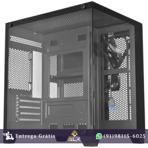 Gabinete Gamer Aquário Micro Iii Kmex Cg-0305 *ENTREGA GRÁTIS*