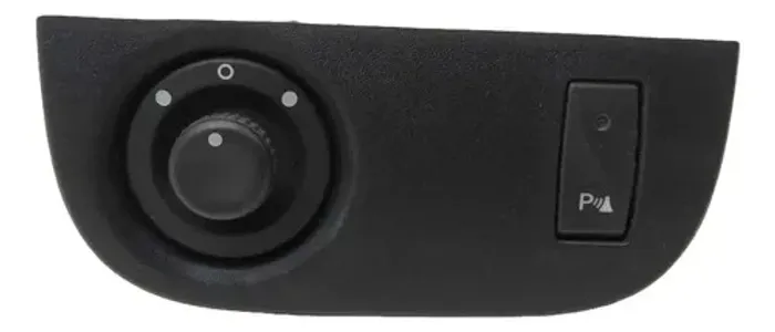 Botao Moldura Comando Retrovisor Renault Logan 2015