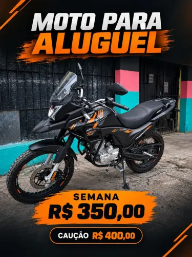 Alugue hoje moto nova