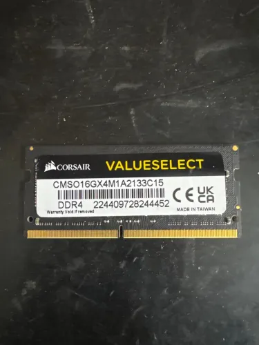 Memoria ddr4 16gb corsair