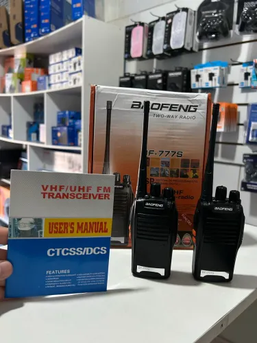 Rádio Comunicador Baofeng BF-777S C/ Fones de Ouvido ( Promoção )