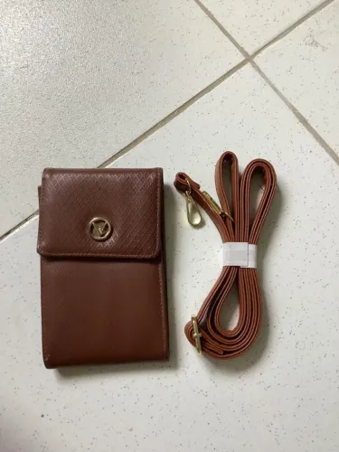 Bolsa Marrom Estilo Carteira - Transversal / TiraColo