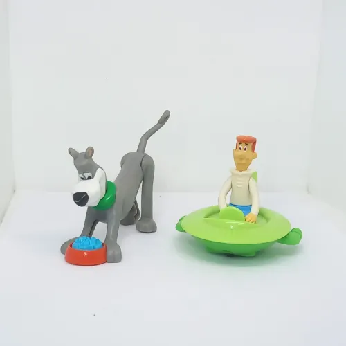 Conjunto 2 bonecos Jetsons McDonald's 2008