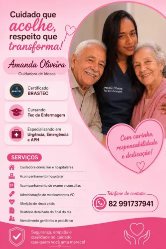 Cuidadora de idosos 