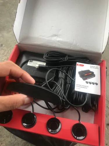 Sensor de ré com Broca para Perfurar