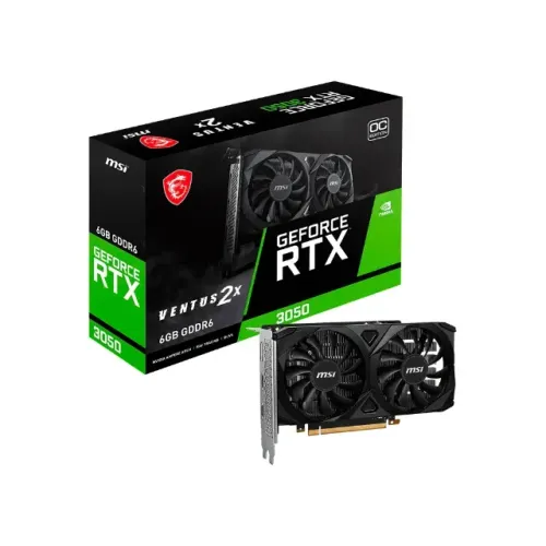 PLACA DE VÍDEO 3050 MSI 6GB NOVA