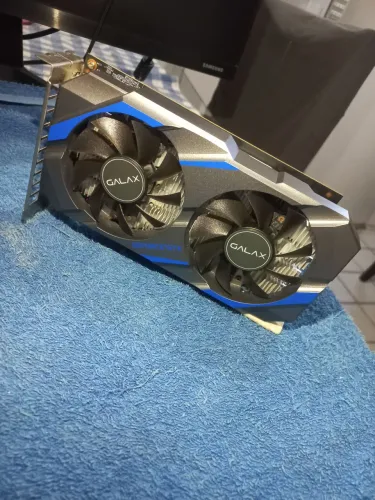 GTX 1050 Ti 4GB Galax Dual Fan - Impecável, silenciosa