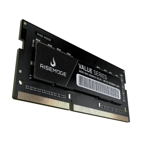 Memória RAM para Notebook Rise Mode Value Series, 4GB, 1600MHz, DDR3, CL11 - RM-D3-4G1600N