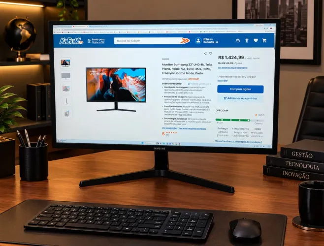 Monitor samsung 4k