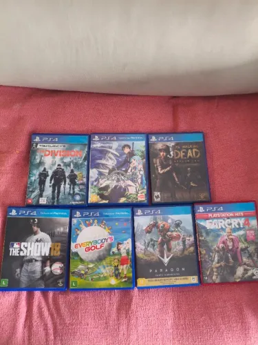 Jogos de ps4 50 reais cada aceito trocas