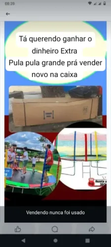 Vende-se um pula pula 3,5 metros