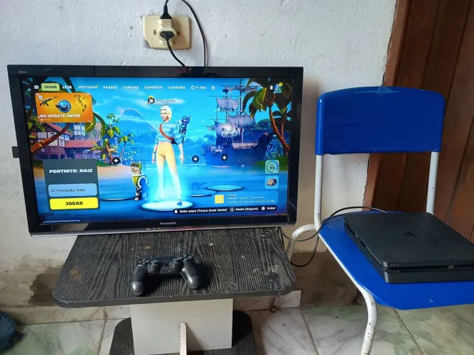 Ps4 slim menor preço venda ou troca leia o anúncio 