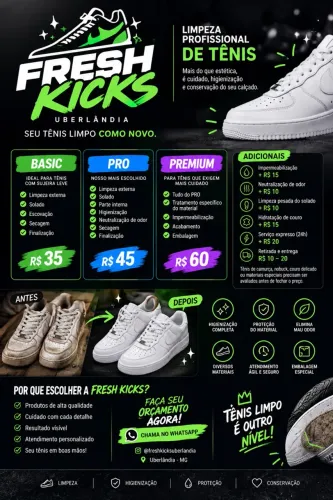 Pra você que acha que seu tênis sujo não tem mais volta?