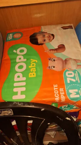 Vendo Fralda M 70 unidade Hipopó