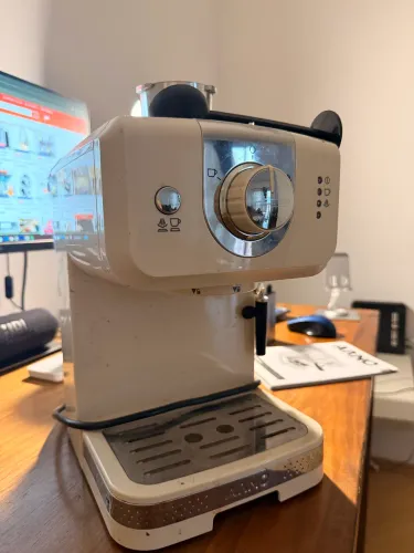 Cafeteira Arno Espresso Steam e Pump Opio Soleil Marfim SCSP