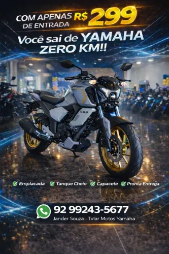 FAZER FZ15 CONNECTED - 2026 - 0KM