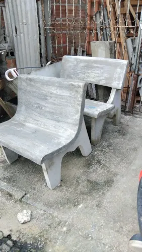 Banco de concreto