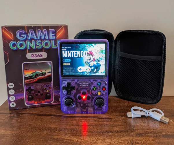 RG36s Console de Emulação 64gb com 15 mil jogos!