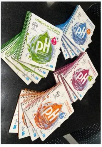 Módulos PH 1° Ano Médio - Completo, Editora Somos  20 livros com Itinerário de Biologia 