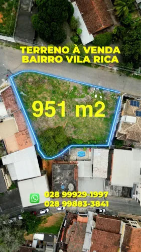 Terreno vila rica 