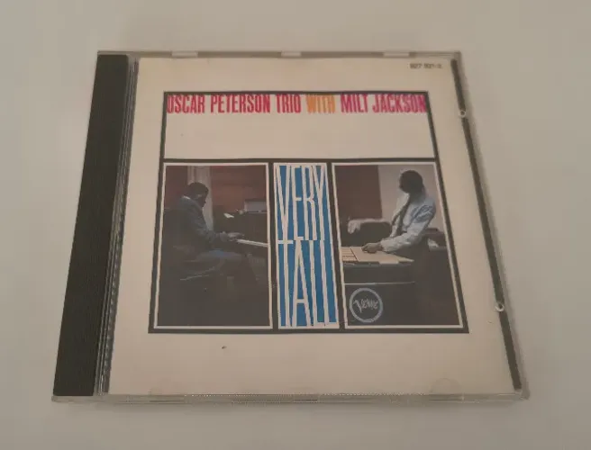 CD The Oscar Peterson Trio whth Milt Jackson - Verve MGM Records Made In USA