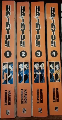 Haikyu!! ? Volumes 1 ao 4 | Editora JBC