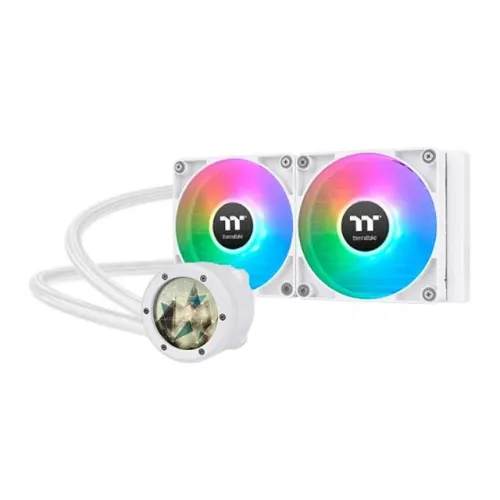 Water Cooler Thermaltake TH240 V2 Ultra, ARGB Sync, Snow Edition, 240mm, Branco