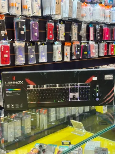 Teclado com mouse gamer lehmox novo