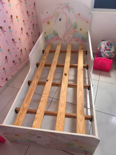 Mini cama unicórnio