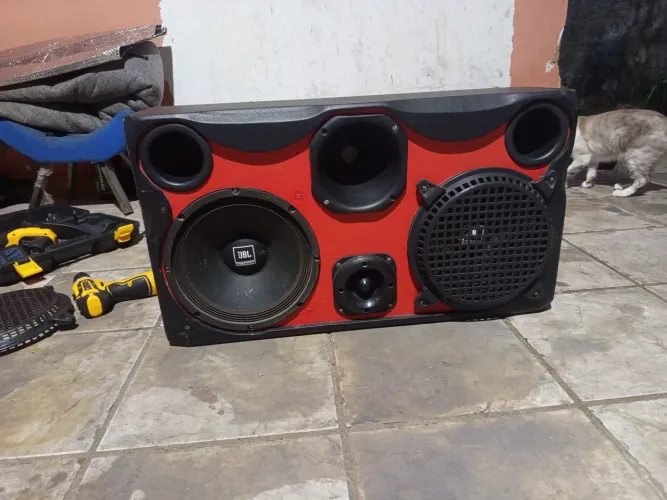 Caixa Trio Som JBL Selenium