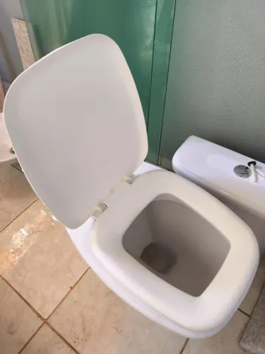 VASO COM CAIXA ACOPLADA E ASSENTO