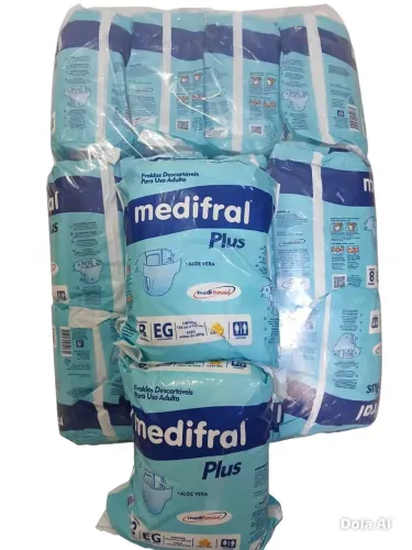 Fraldas descartáveis adultos