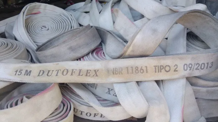Mangueira Incêndio Usada 15m - Duto Flex Tipo 2 - Diâmetro 25mm