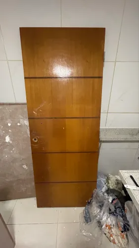 Porta laminada usada