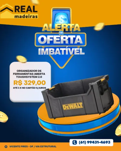 ORGANIZADOR DE FERRAMENTAS TOUGHSYSTEM 2.0