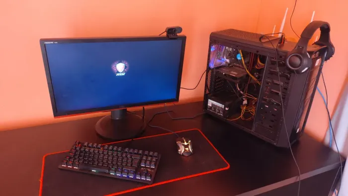 PC gamer completo+monitor gamer AOC 24'' 144Hz