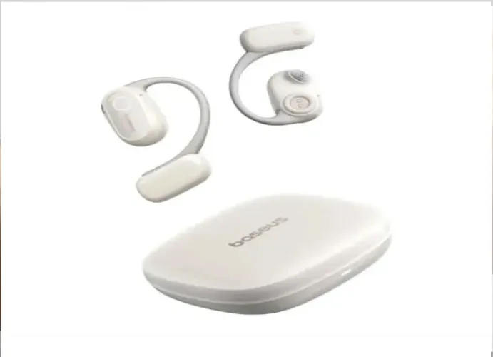 Fone Baseus Eli 15i Fit Open Ear - Branco