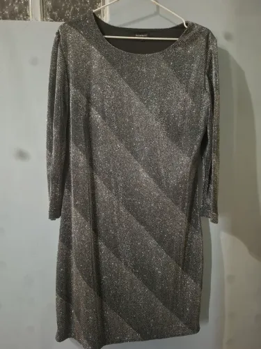 Vestido Lelis Blanc prata
