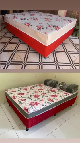 Cama . Na embalagem mega