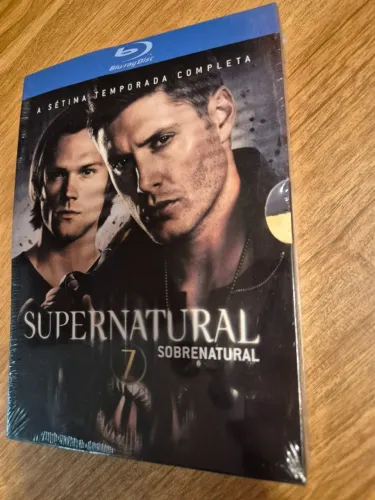 Box Blu-ray Supernatural (Sobrenatural) - A Sétima Temporada Completa - Novo / Lacrado
