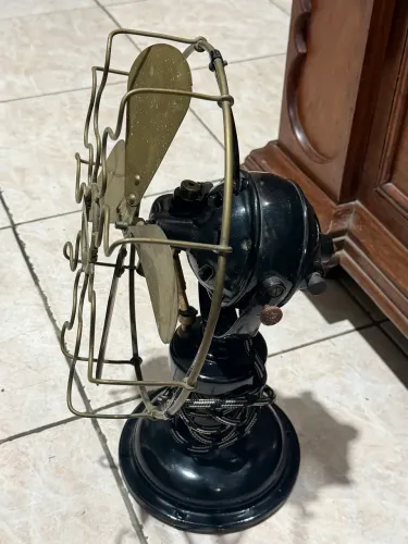 Ventilador Antigo Marelli Funcionando