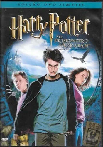 DVD: Harry Potter e o Prisioneiro de Azkaban (filme dublado & legendado) aventura/magia