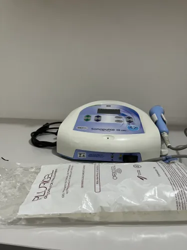Ultrassom Sonopulse III 1 e 3 mhz(Estética e Fisioterapia)