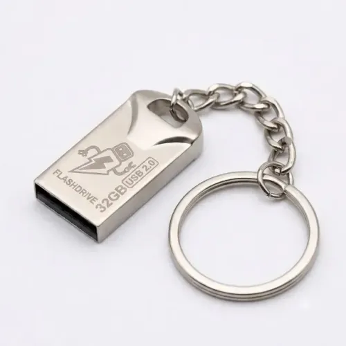 Pen Drive 32gb Flash Drive Usb 2.0 Mini Chaveiro Metal Loja Coimbra Computadores