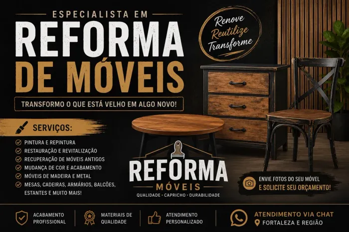 Reforma e Restauração de Móveis | Pintura e Revitalização
