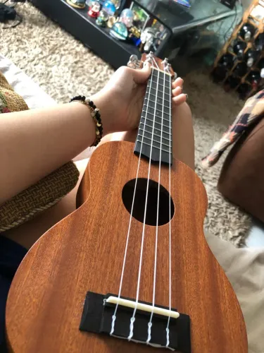 Ukulele Soprano Giannini Guk-21 Ws Sapele Com Bag