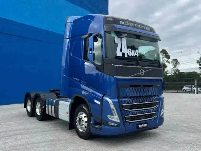 Caminhão Volvo Fh 540 Cab. Globetrotter 6x4 Ano 2024 Pac. Ec 14 Marchas